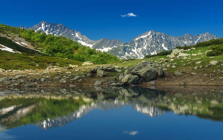 Гора Ачишхо: основной маршрут